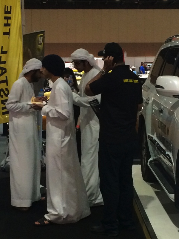 Международная выставка тюнинга автомобилей Custom Show Emirates 2015